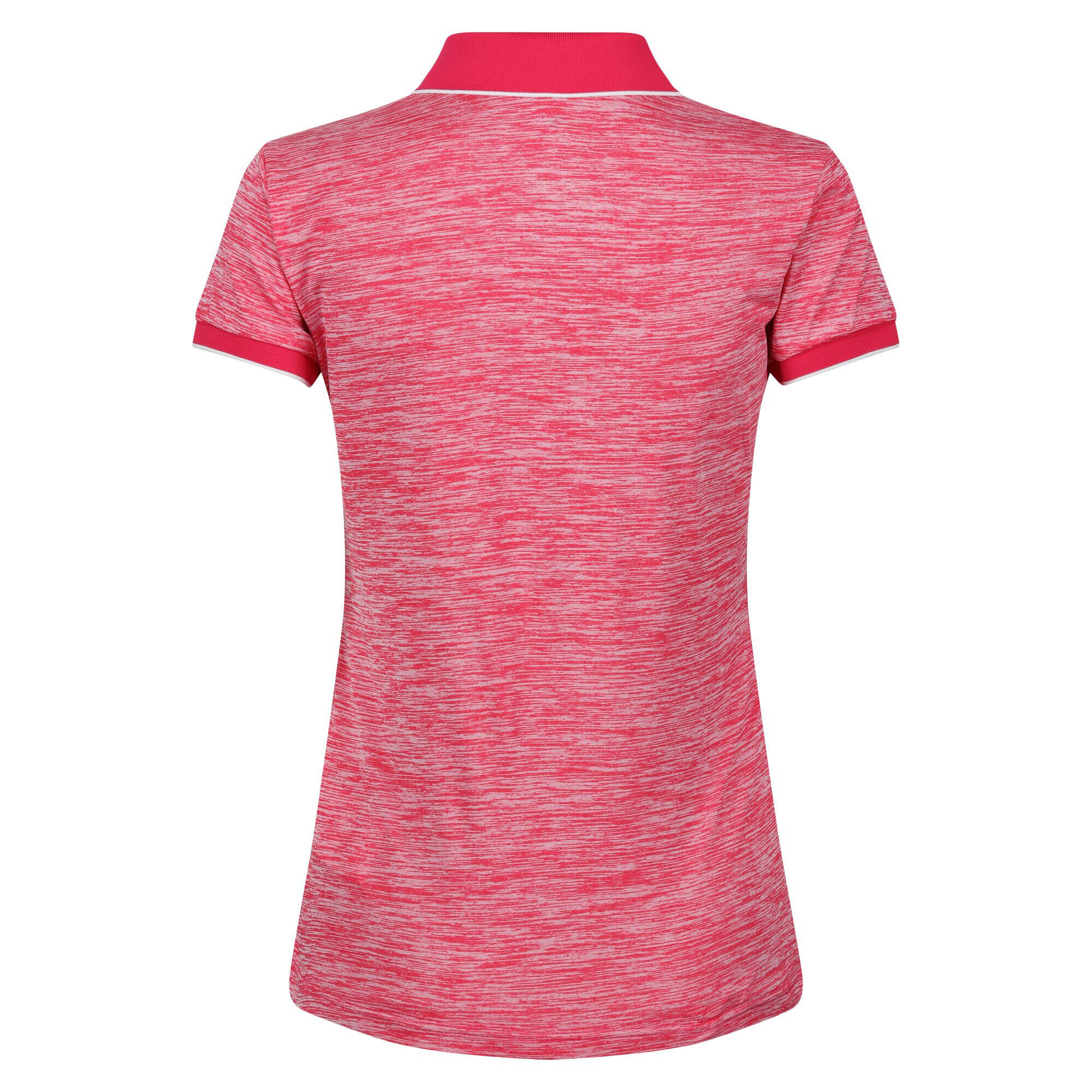 Polo Manches Courtes REMEX Femme (Rose Pâle Vif) 2/5