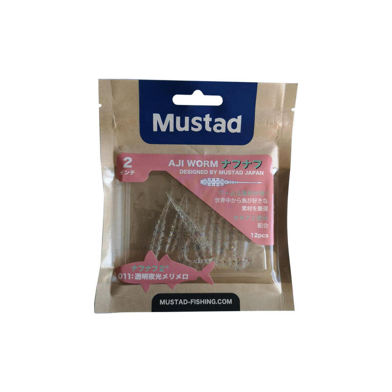 GRUB MUSTAD AJI MICRO NAF 5 CM LUM MELI MELO, 10 BUC / PLIC