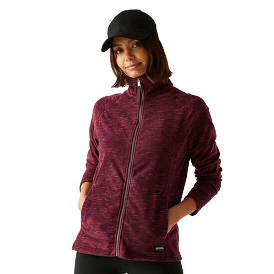 Veste Polaire Col Montant MAYSE Femme (Pourpre)