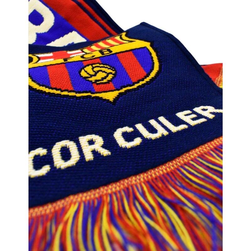 Eșarfă oficială pentru fani FC Barcelona 25/26