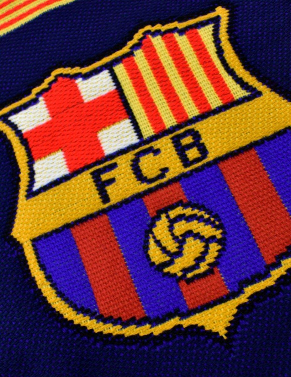 FC Barcelona szalik kibica knitted scarf