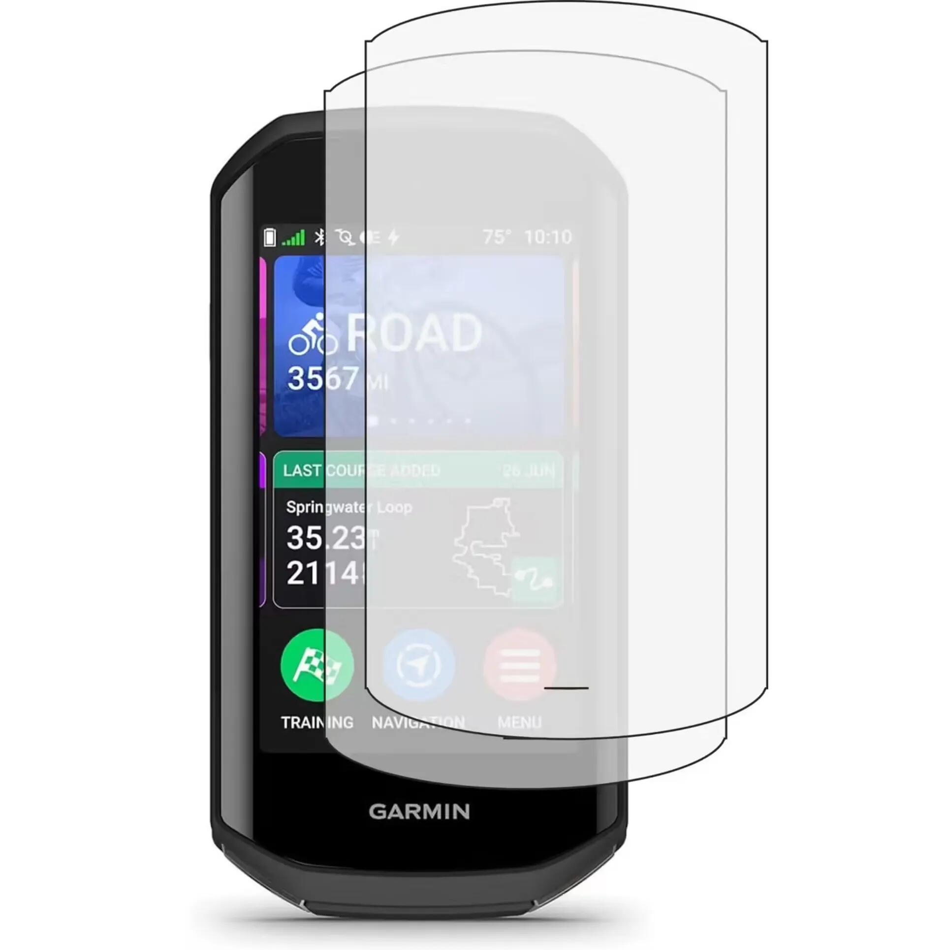 Zestaw 3-w-1 Garmin Edge 1050: etui silikonowe, 2 folie hydrożelowe, uchwyt XL 2/5