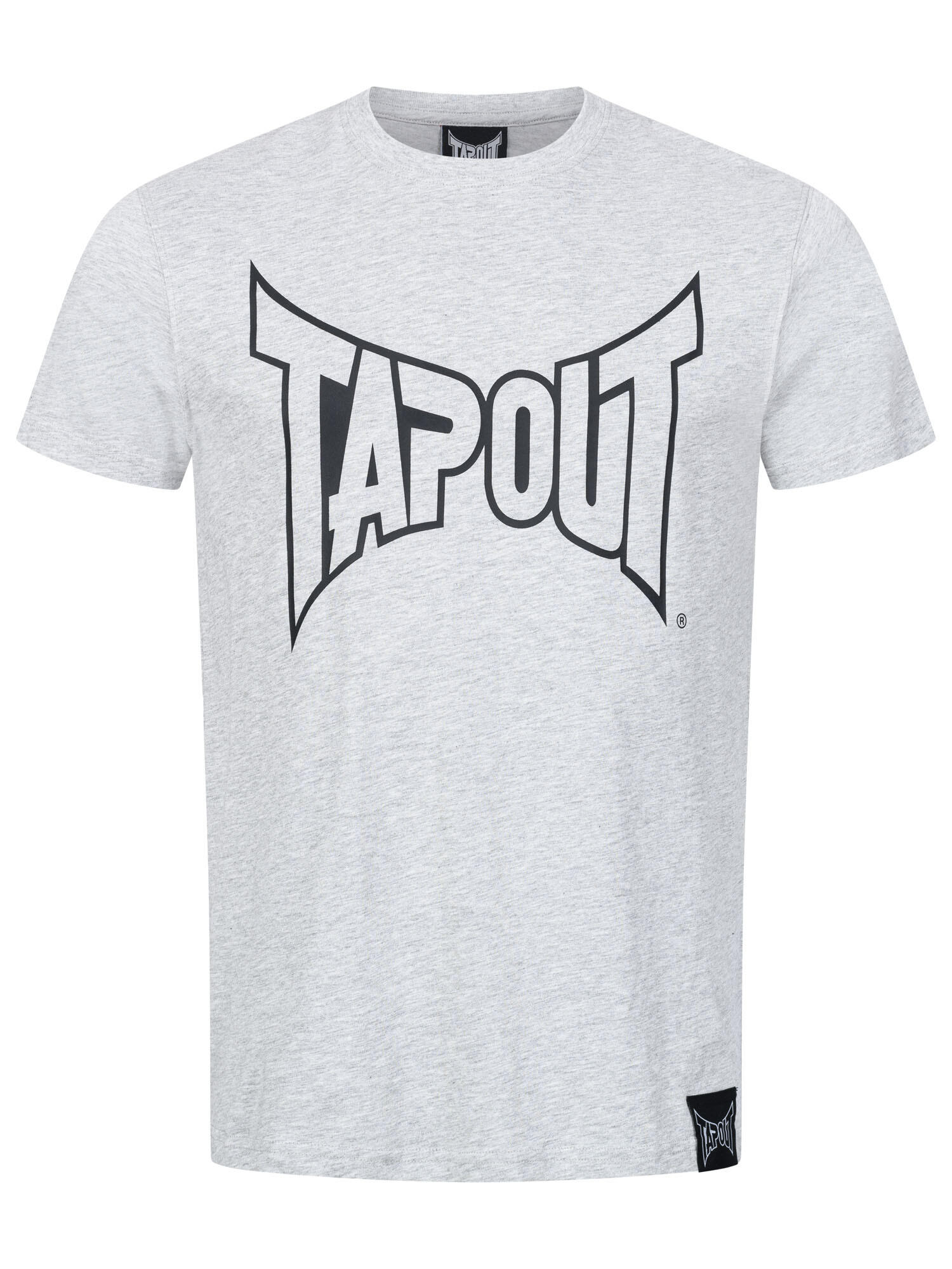 TAPOUT Herren T-Shirt normale Passform LIFESTYLE BASIC TEE 2/6