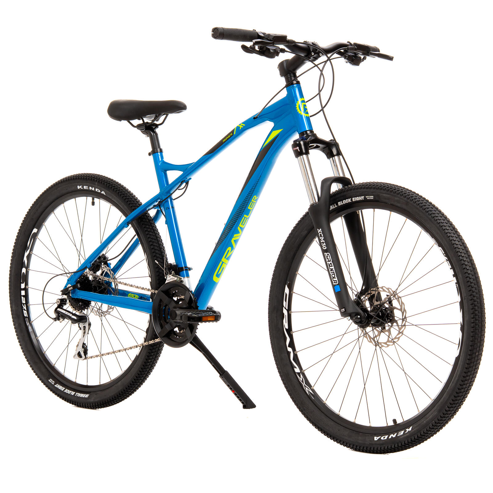Bicicletta MTB Graveler 51381 ricondizionata - 27,5 pollici, M, blu 2/7