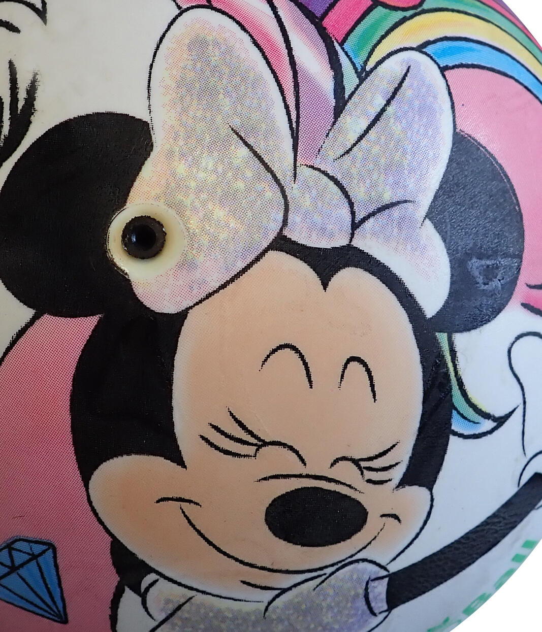 Gumový míč potištěný Mondo Minnie - 230 mm 2/3