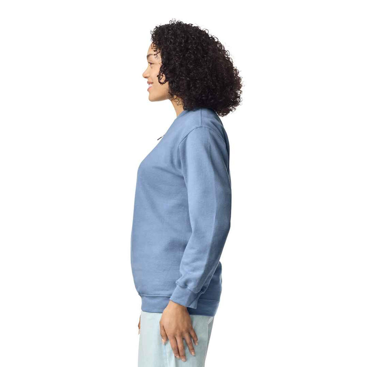FelpaPeso Medio Adulto Unisex Gildan Stone Blue 5/5