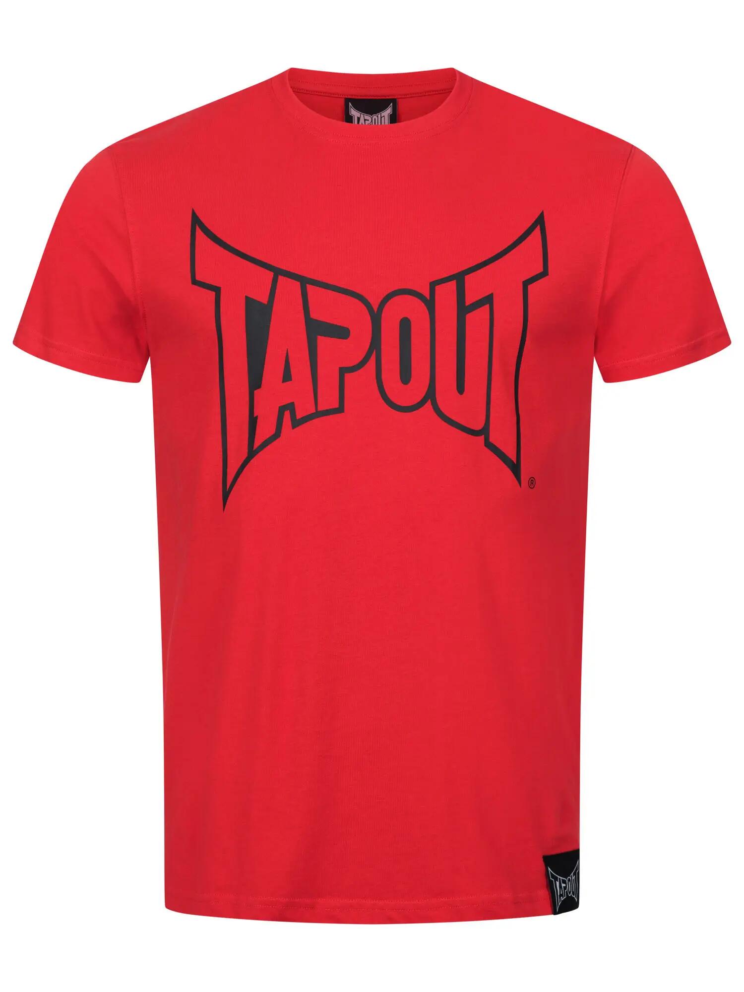 TAPOUT Heren-T-shirt normale pasvorm LIFESTYLE BASIC TEE 2/6