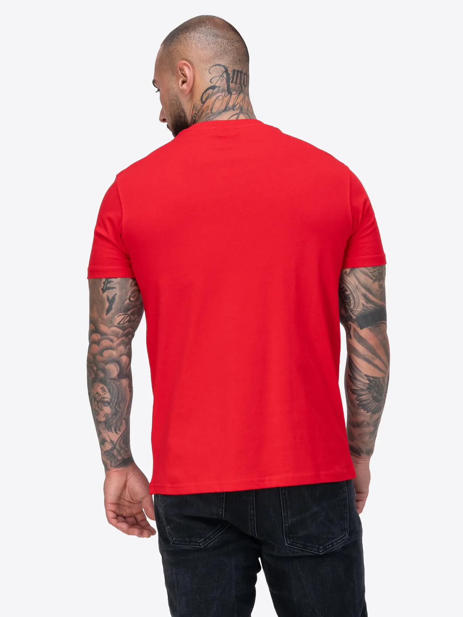 TAPOUT Heren-T-shirt normale pasvorm LIFESTYLE BASIC TEE 5/6