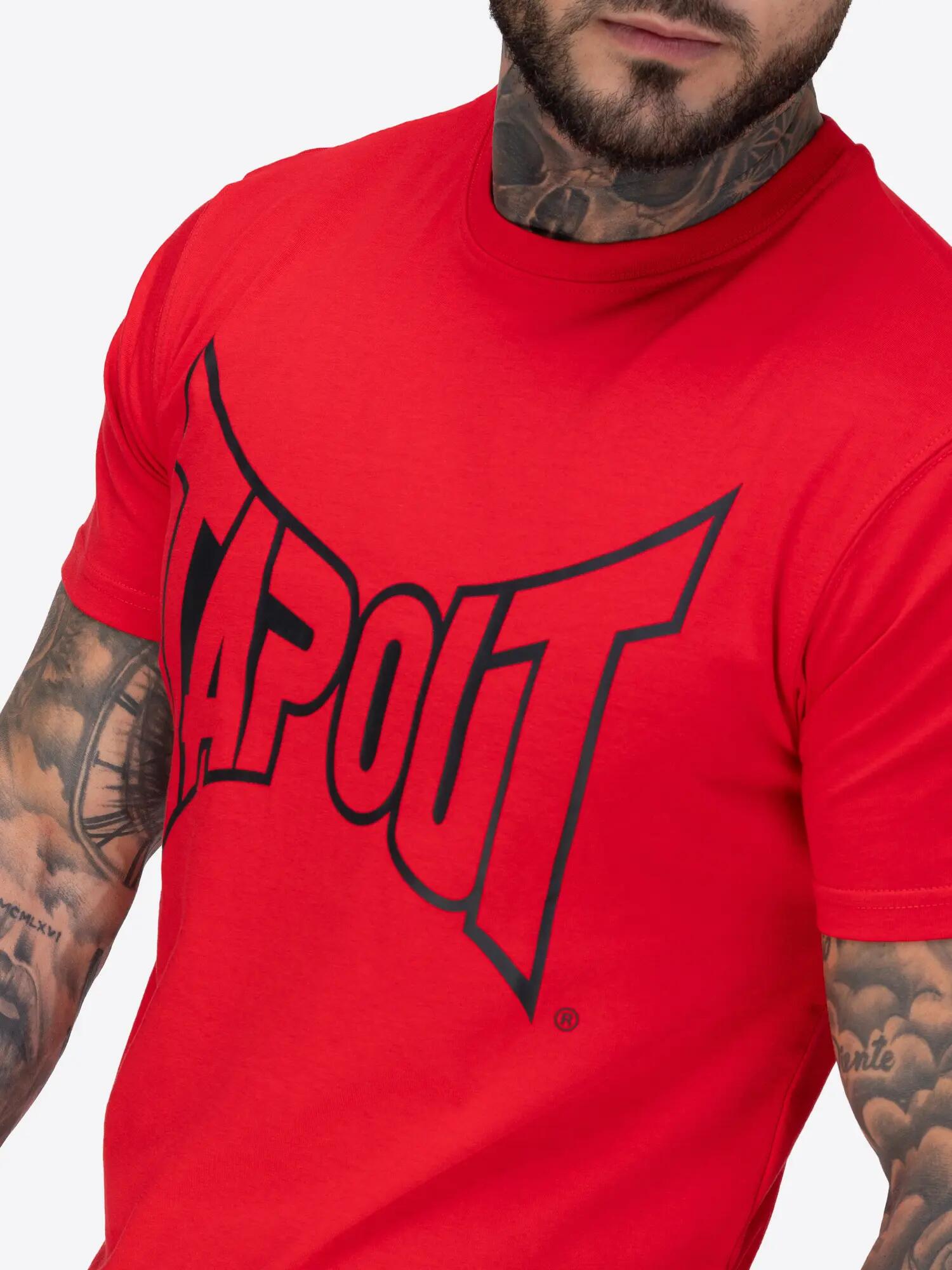 TAPOUT Heren-T-shirt normale pasvorm LIFESTYLE BASIC TEE 6/6