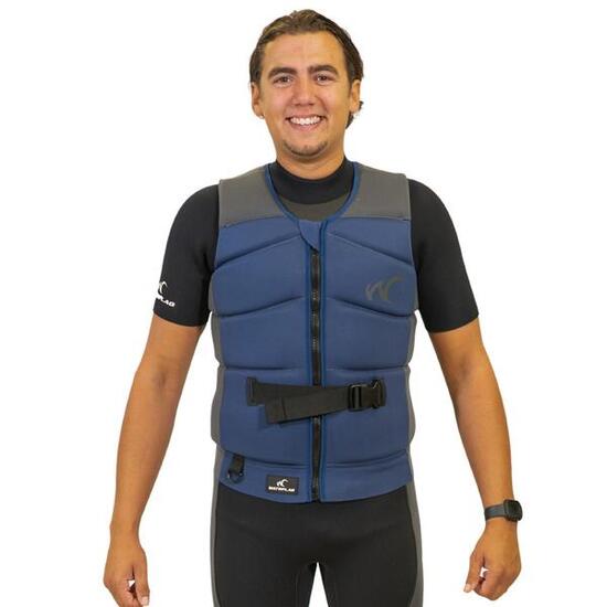 Nantes Impactvest Full Padded - Grigio/Blu - Unisex - Neoprene Premium