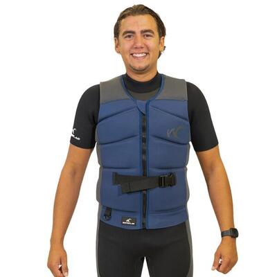Nantes Impactvest Full Padded - Grigio/Blu - Unisex - Neoprene Premium
