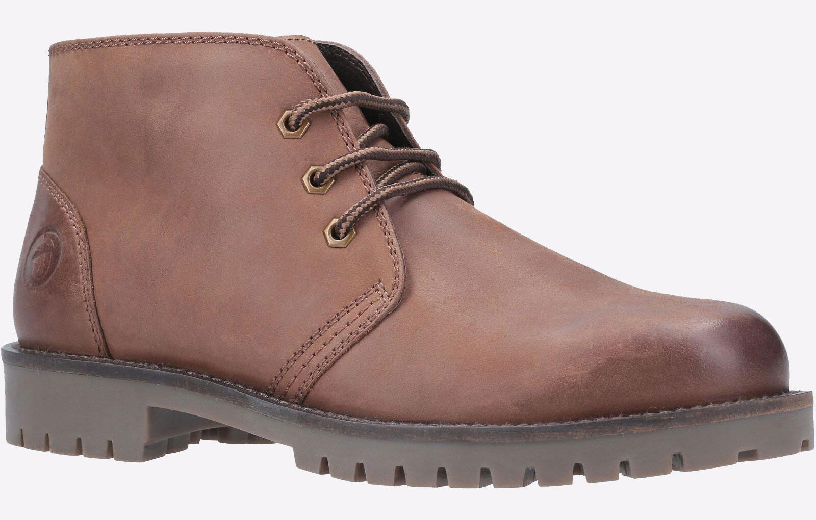 Cotswold Stroud Men's Nubuck Chukka Lace-Up Boots Brown COTSWOLD