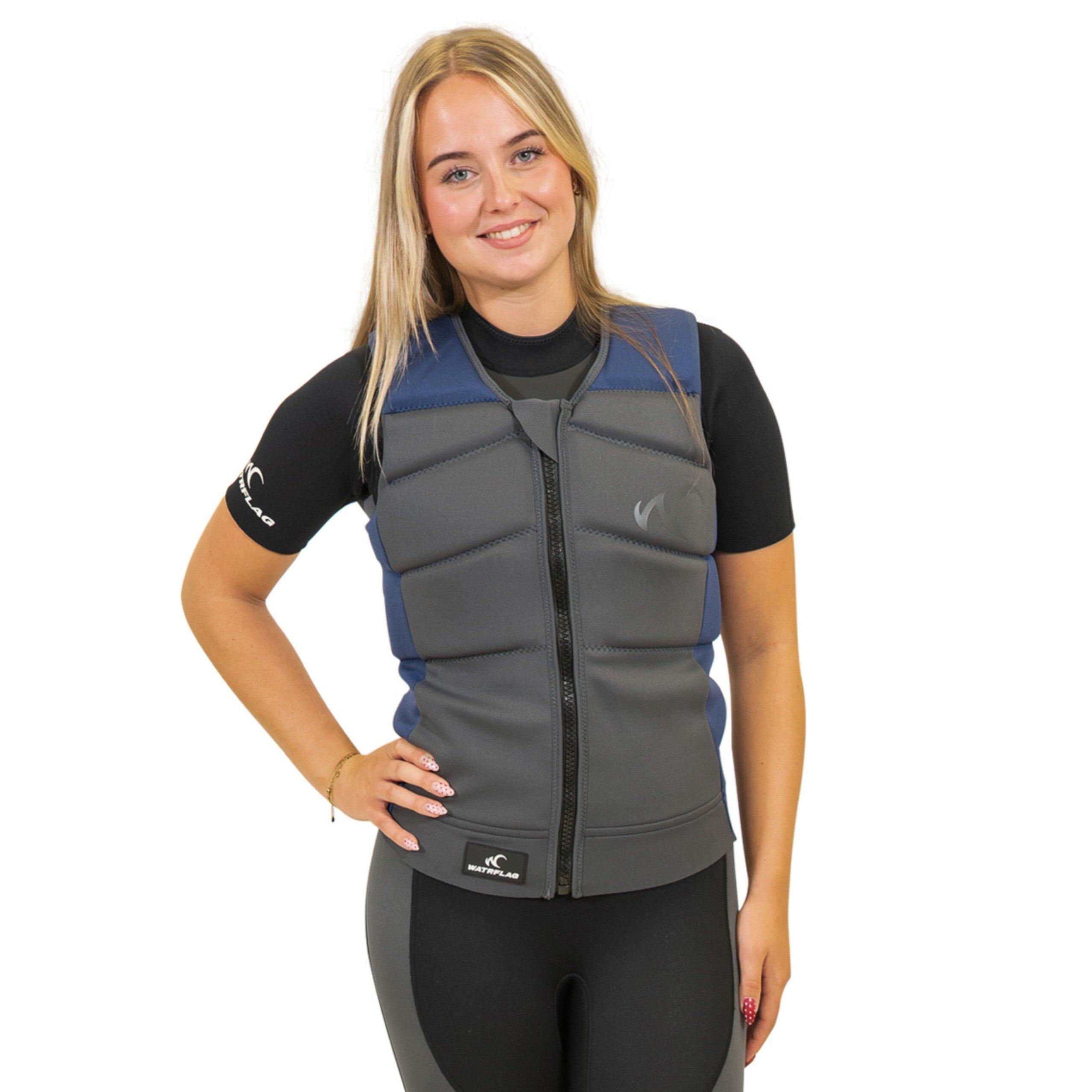 Brest Impactvest Half Padded - Azul/Gris - Unisex - Neopreno Premium 2/7