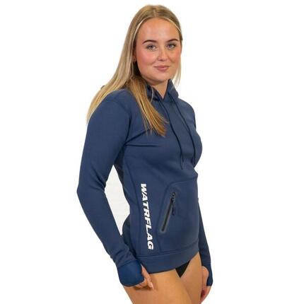 Sweat à capuche Ipanema - Néoprène - femmes - Blue - pour Surf Sup