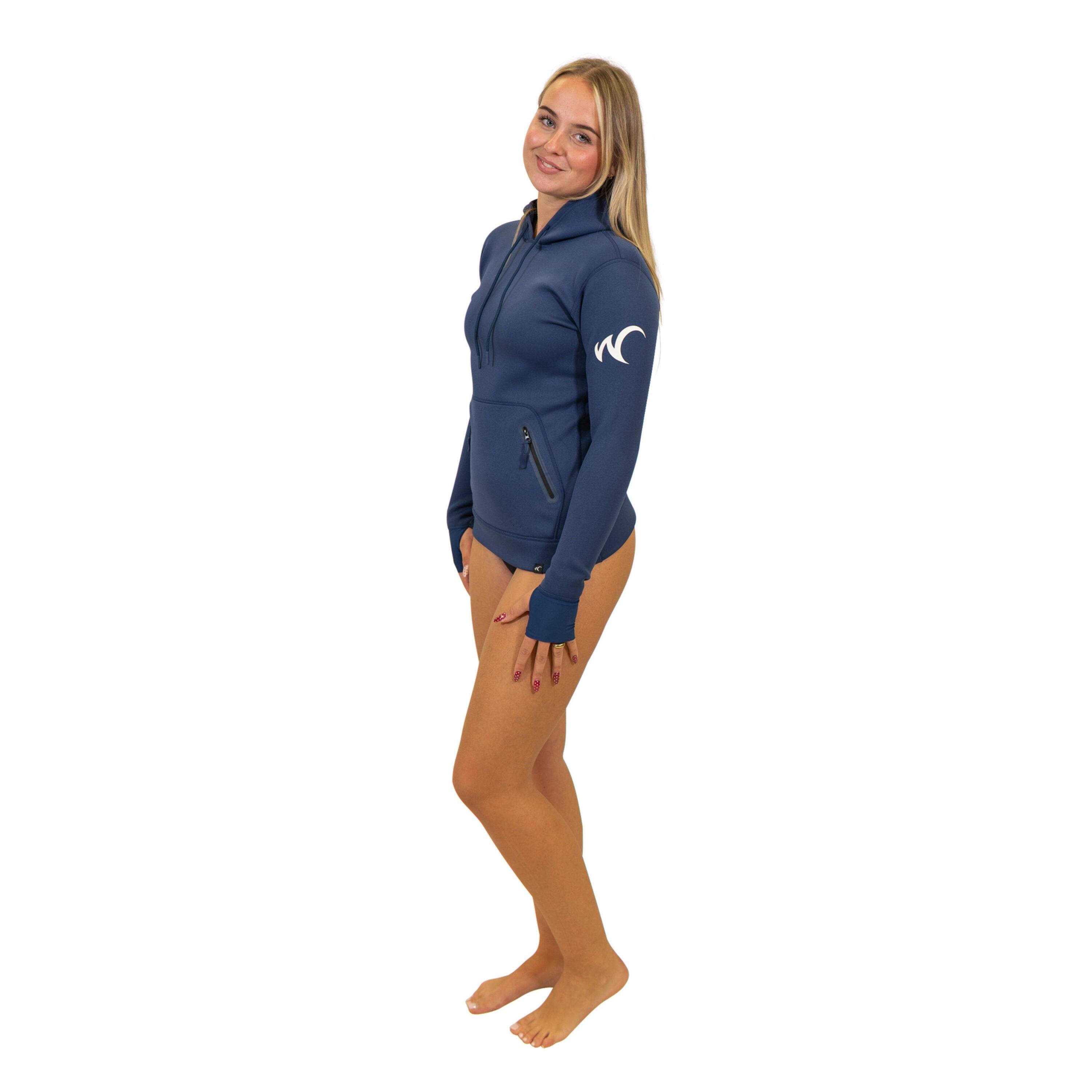 Sudadera con capucha de neopreno Ipanema - Mujer - Azul - de deportes acuáticos 4/7