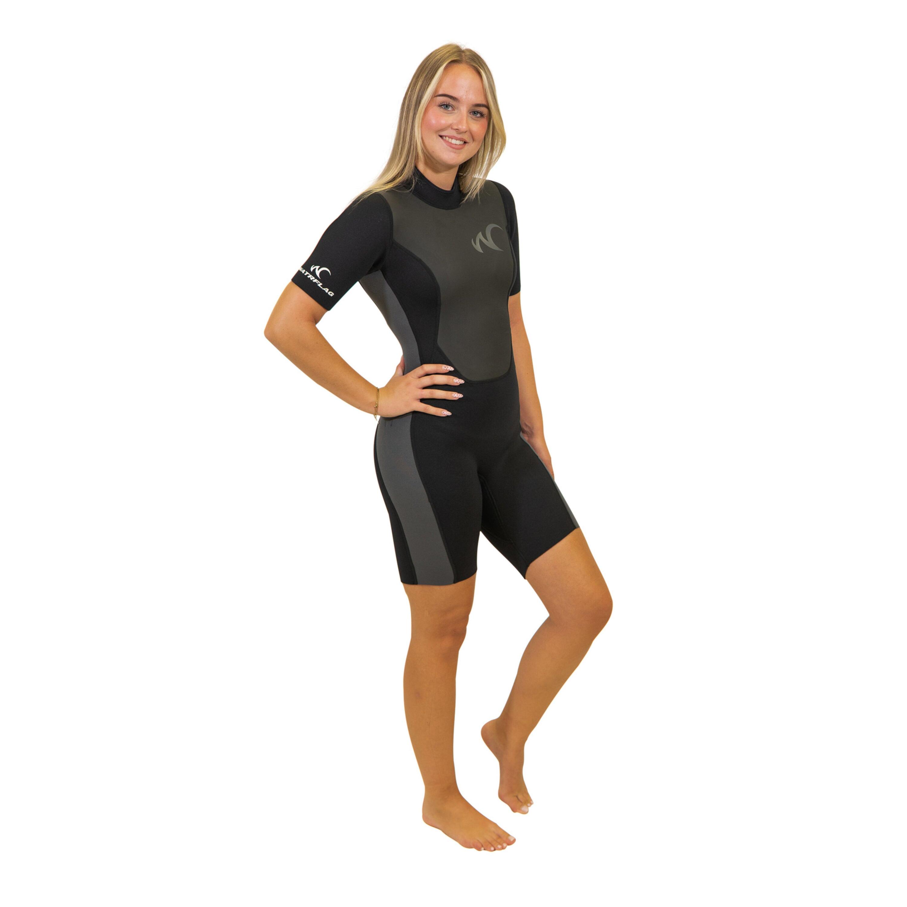 Combinaison Adelaide FN Femme - Néoprène 3mm avec manches courtes 2/6