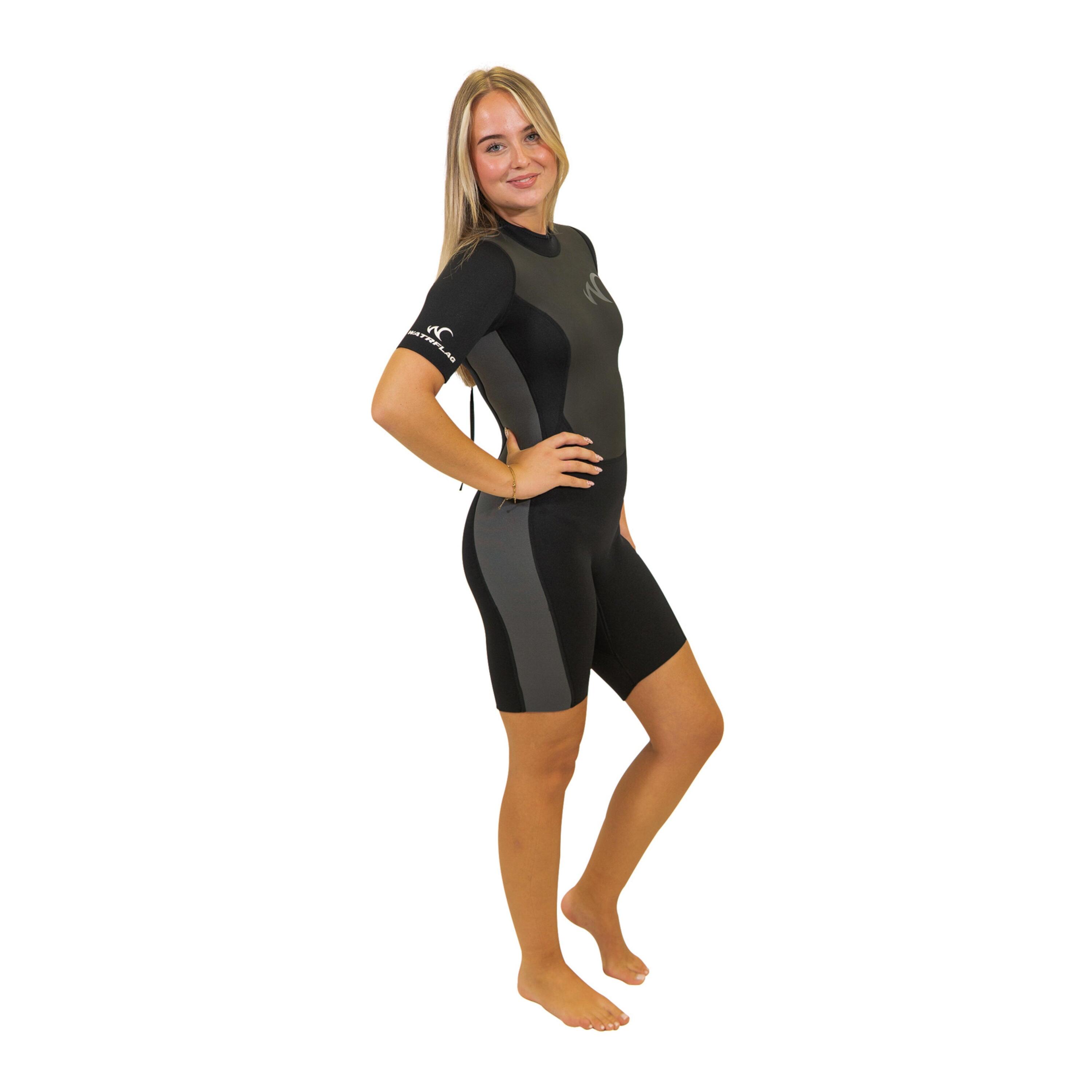 WATRFLAG Shorty Adelaide FN -  Mulher - Neopreno de 3 mm com mangas curtas