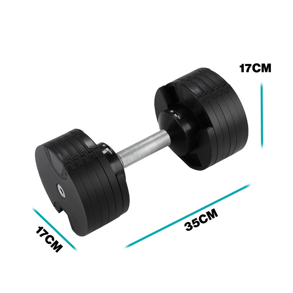 Haltere Ajustável de 2kg a 20kg Fitness Tech - Unidade 3/7