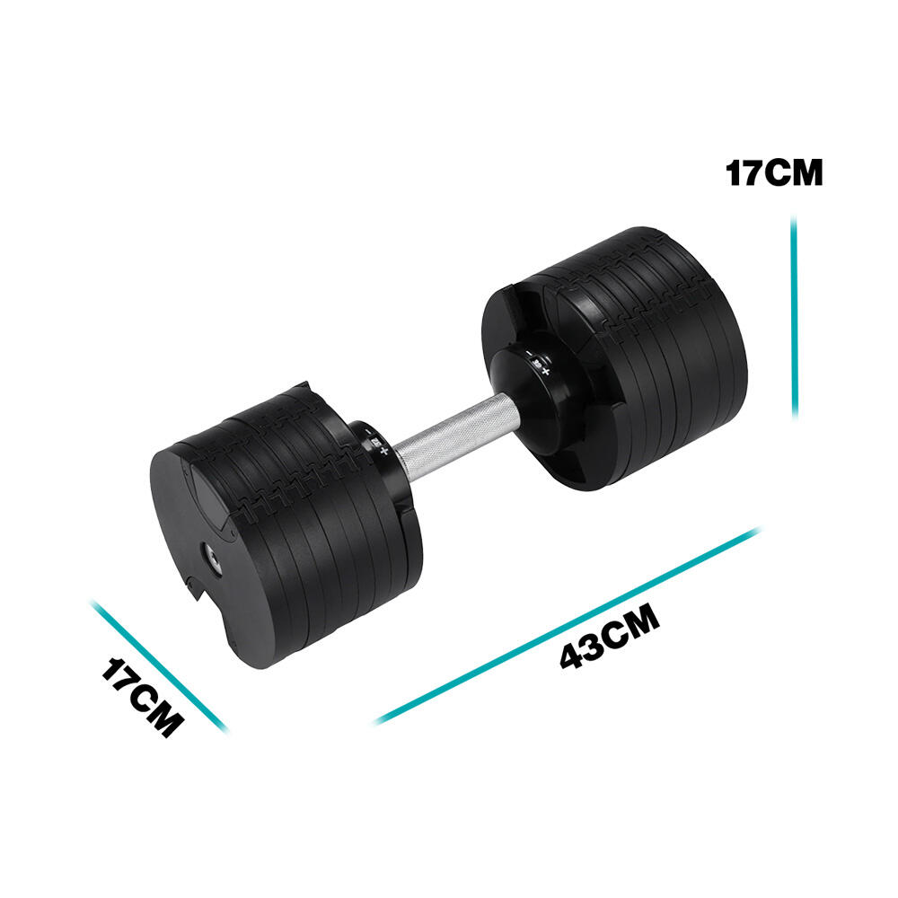 Haltere Ajustável de 2kg a 32kg Fitness Tech - Unidade 4/7