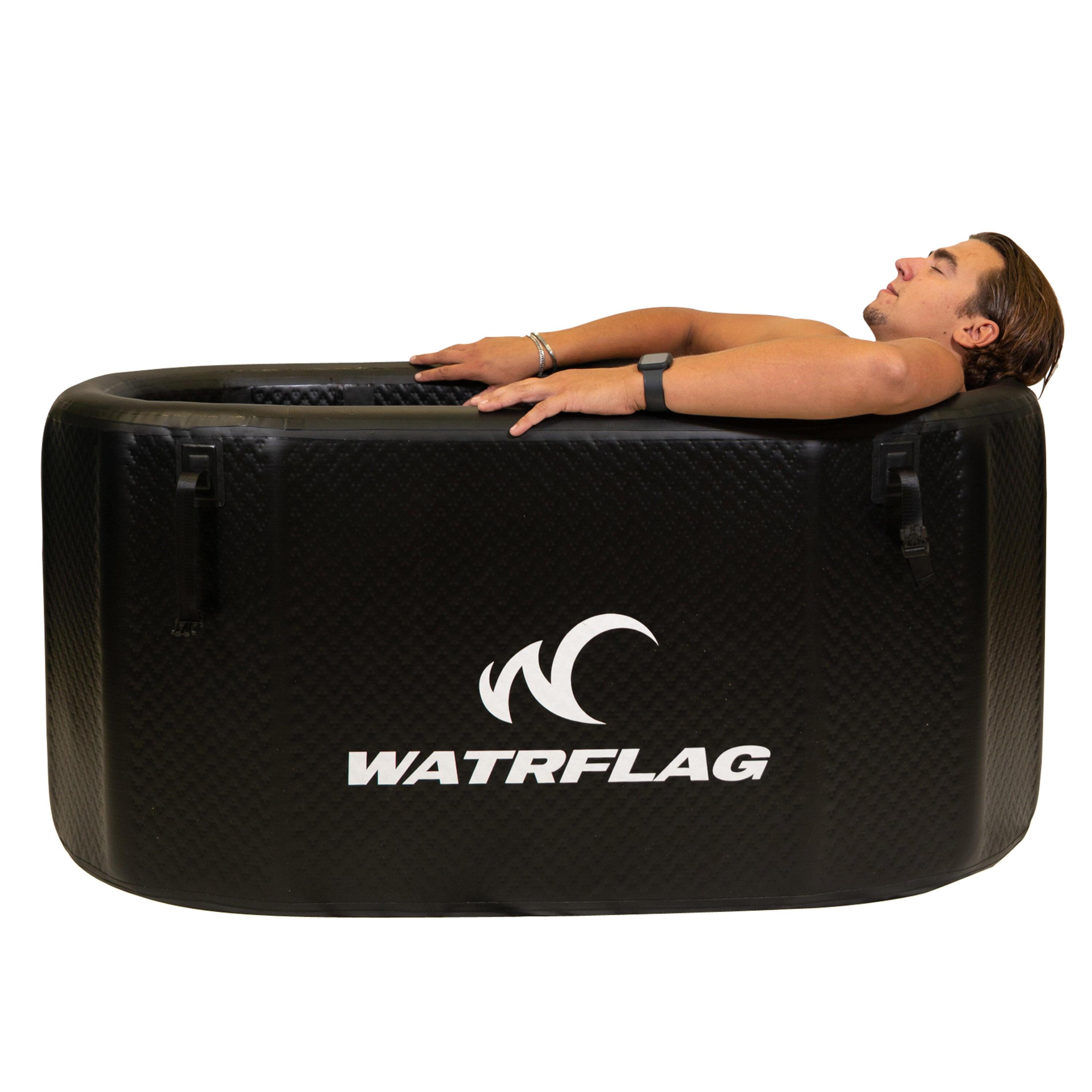 WATRFLAG Icebath Coolchill - Banheira de gelo inflável Dropstich Premium 135 CM