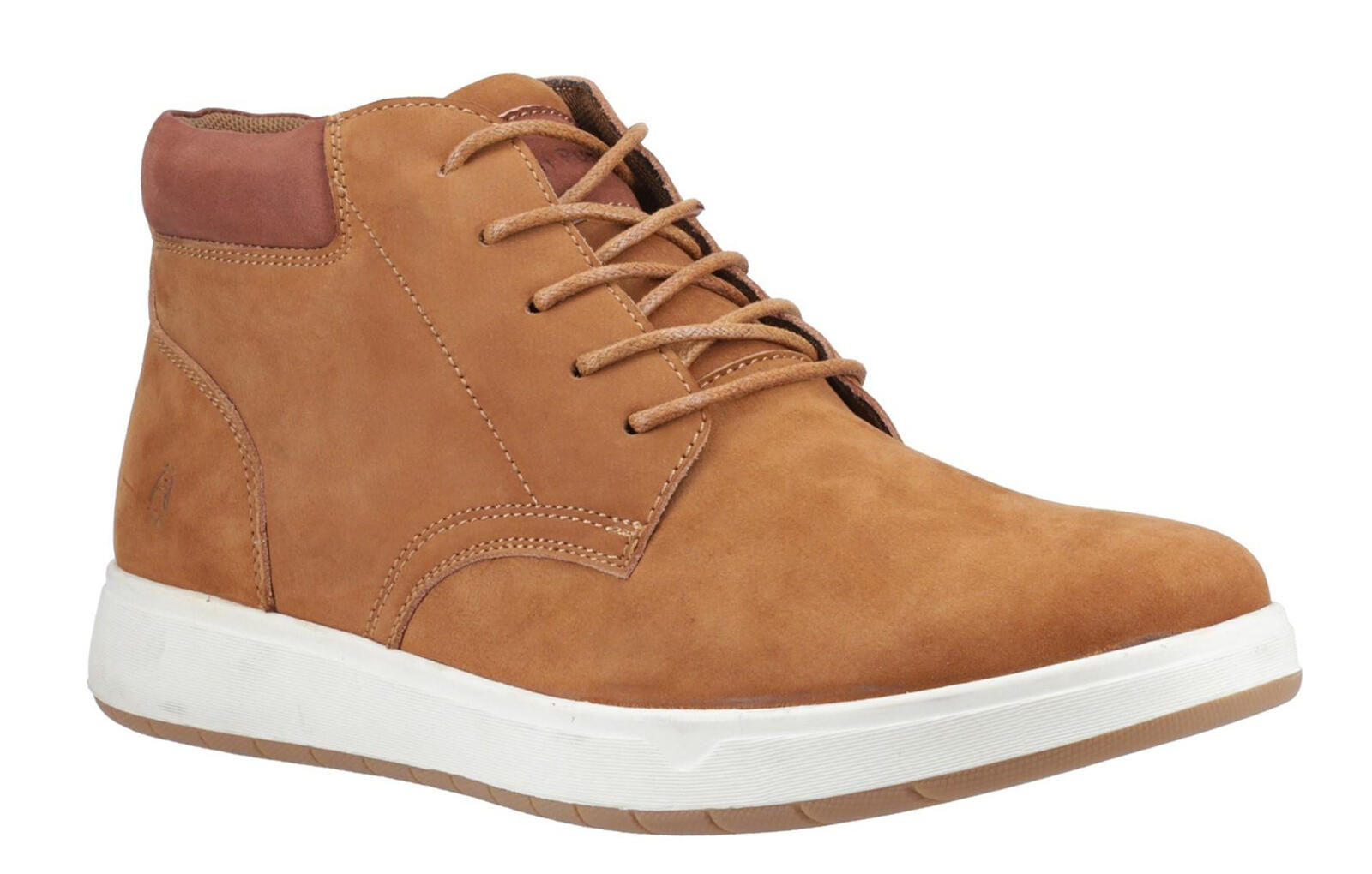 Hush Puppies Men\'s Chukka Boots in Tan Suede Hush Puppies Terminal Mens Extra Wide Width Leather Suede Boots main image 4