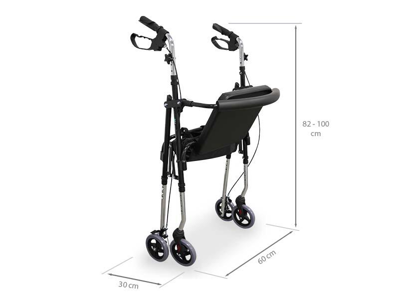 Déambulateur Wellcore avec freins 4/5