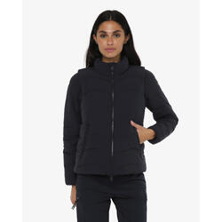 Veste de fitness synthétique bleu marine pour femme