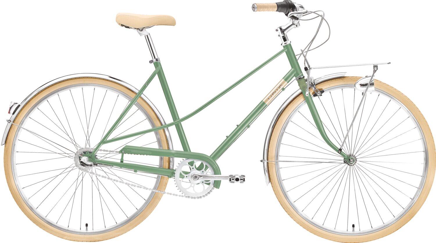 CREME CYCLES Caferacer Lady Uno olive green