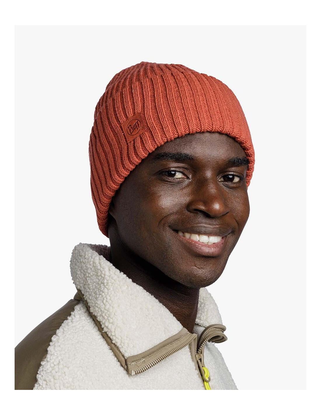 Gorro para unisex Buff Niels 129694.330 en color naranja 5/6