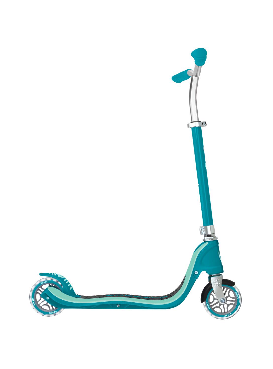 GLOBBER FLOW 125 LIGHTS türkis, mit Leuchtrollen 4/14