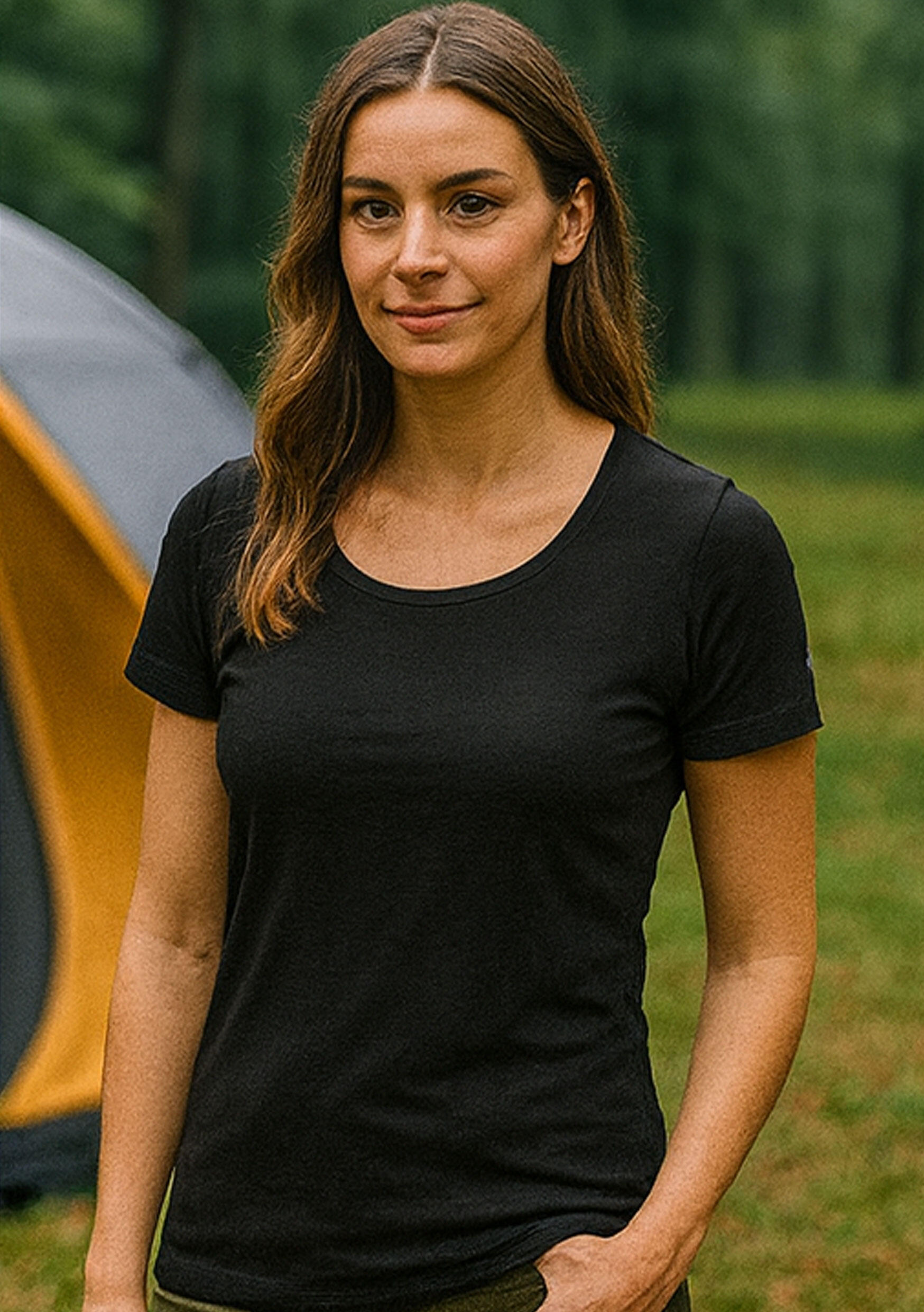T-shirt en mérinos pour femmes IRENA 3/5