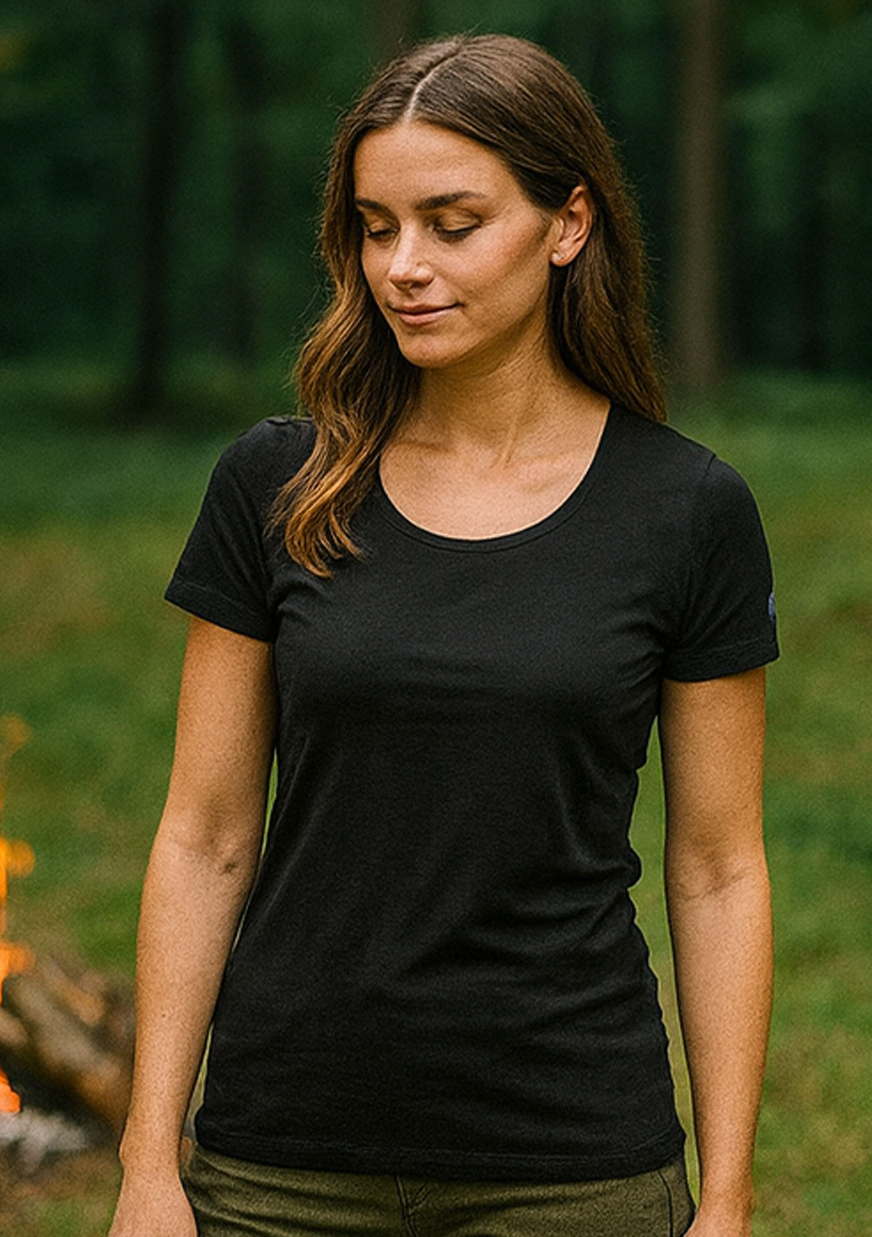 T-shirt en mérinos pour femmes IRENA 4/5