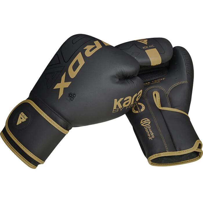Guantoni Boxe RDX F6 Kids – Nero/Oro – 6oz 7/7