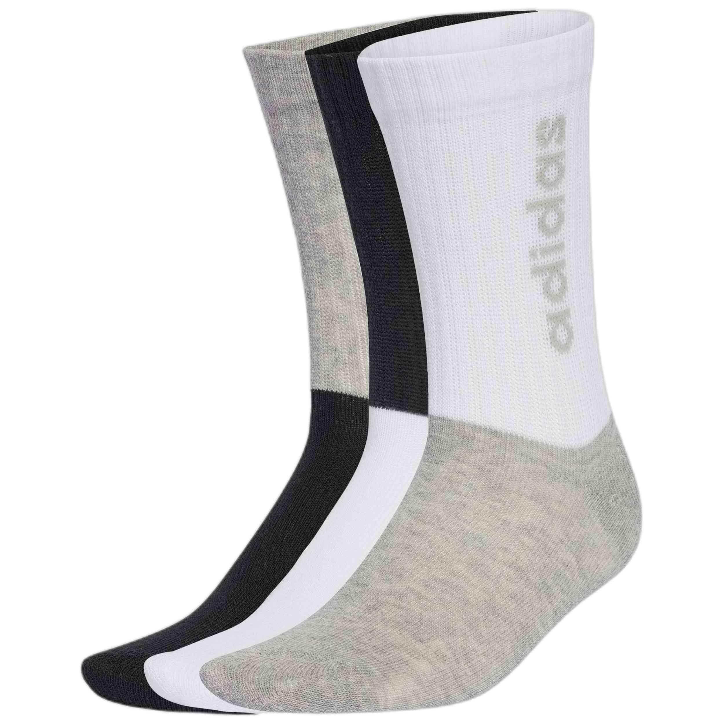 Chaussettes Adidas modèle JF8538 pour unisexe enfants 2/4