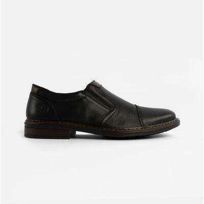 Rieker Herren Slipper Schuhe Sneaker 17659-00 schwarz Extraweit