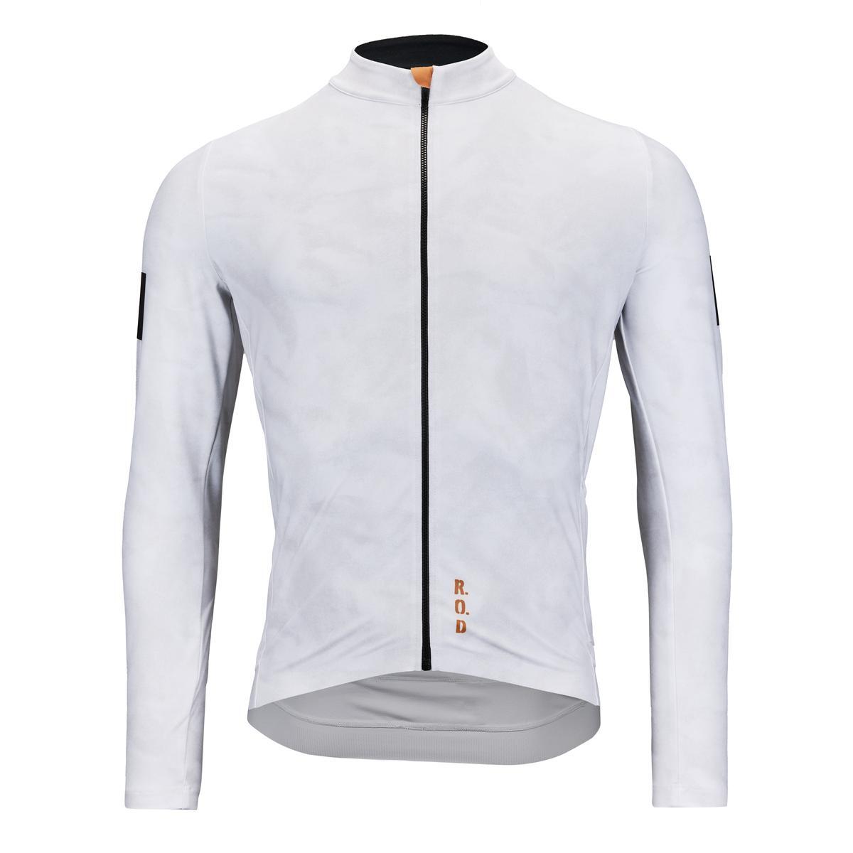 Maillot manches longues - Fullzip - Vélo - Homme - P-Clay LS - blanc cassé 2/6