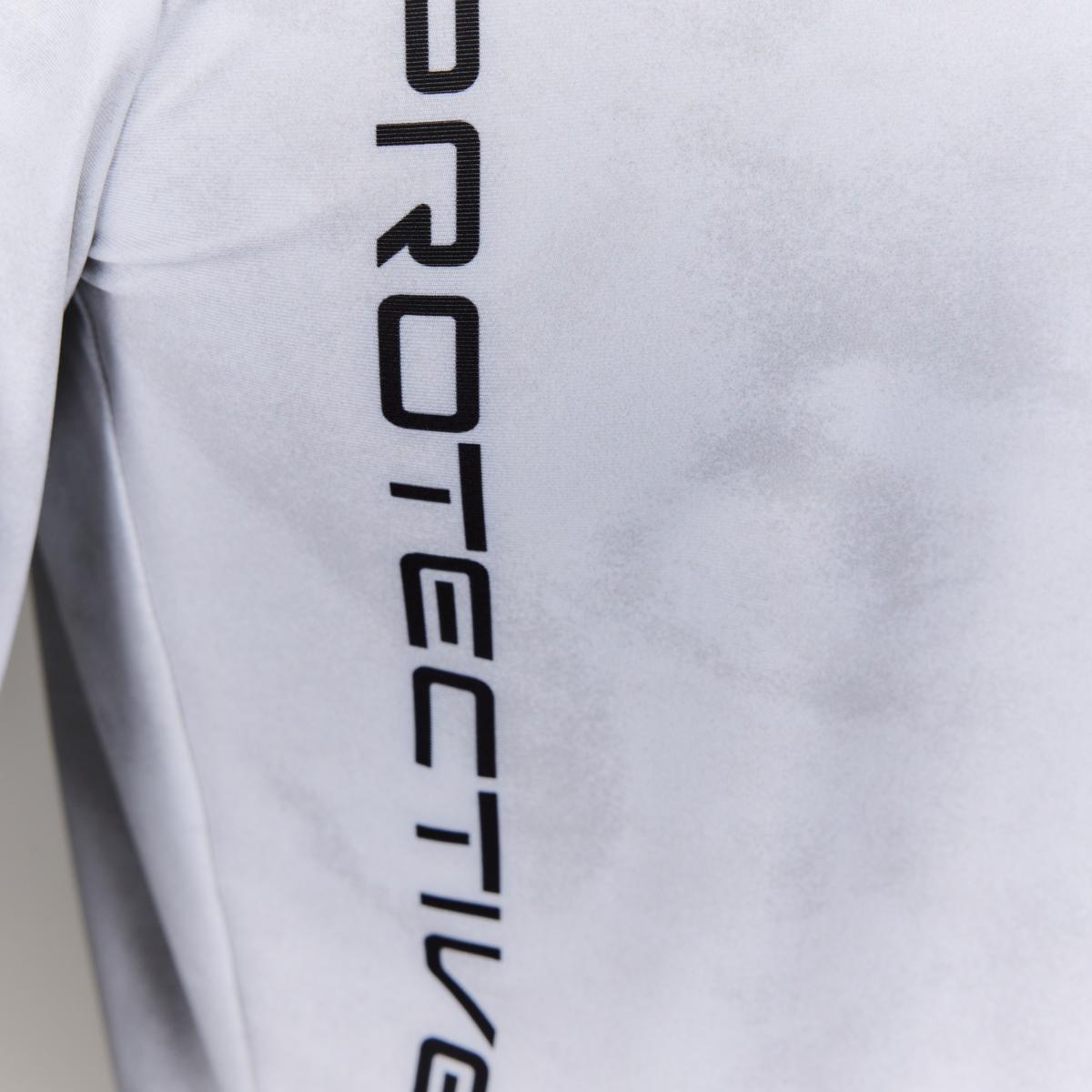 Maillot manches longues - Fullzip - Vélo - Homme - P-Clay LS - blanc cassé 6/6