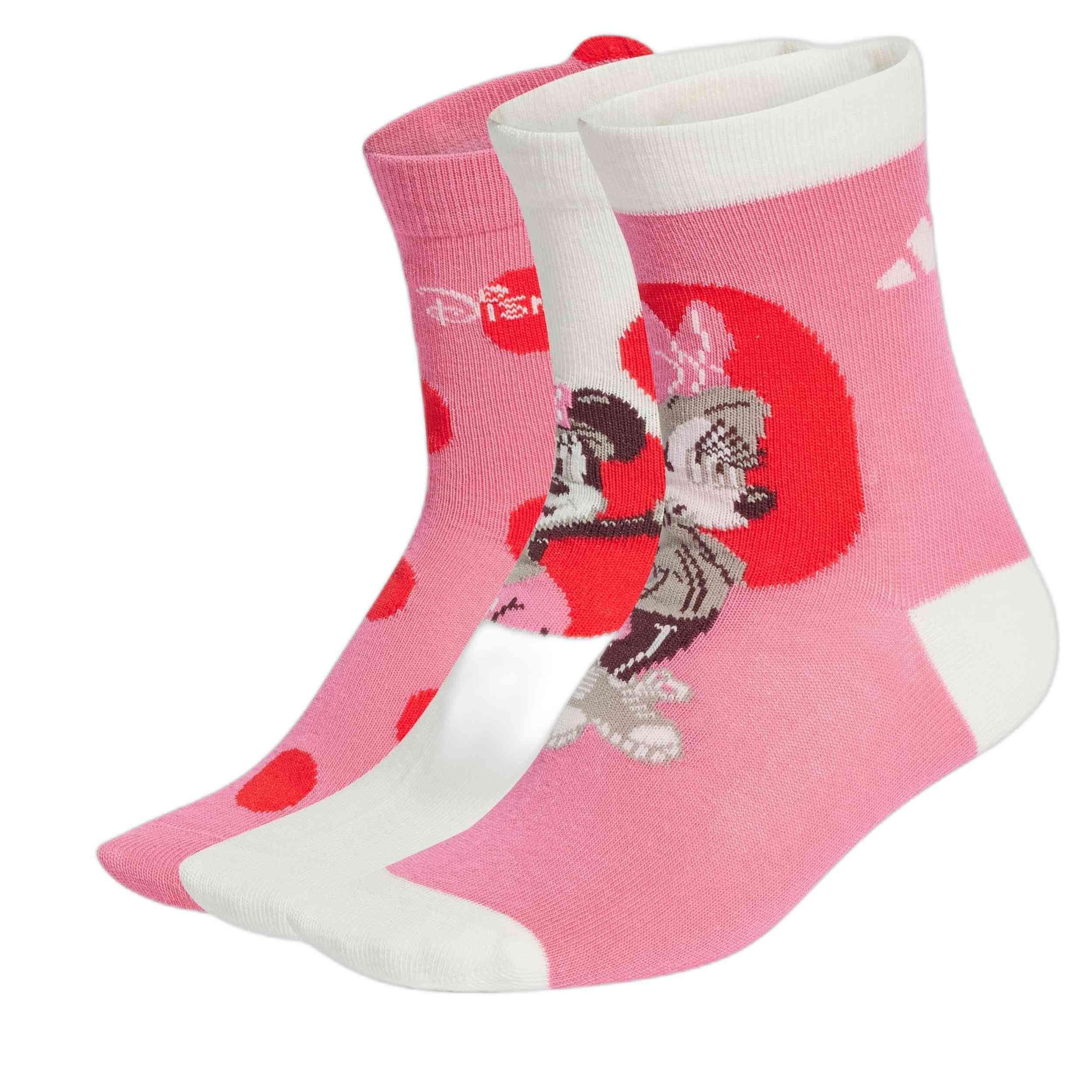 Chaussettes Adidas modèle JH3267 pour unisexe enfants 2/4