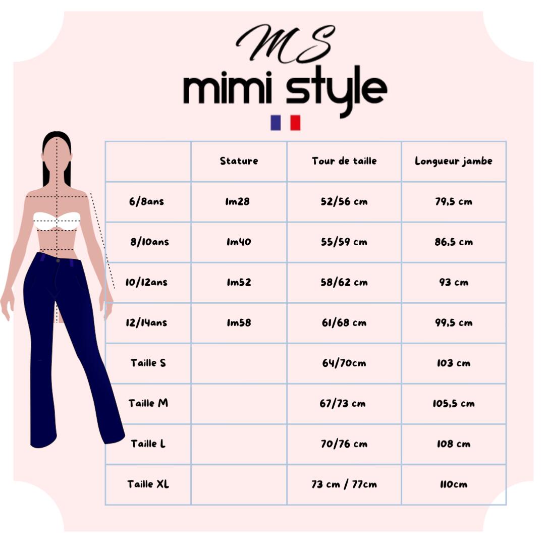 Pantalon de patinage Sous talons Adulte Mimi Style - Marine 4/4