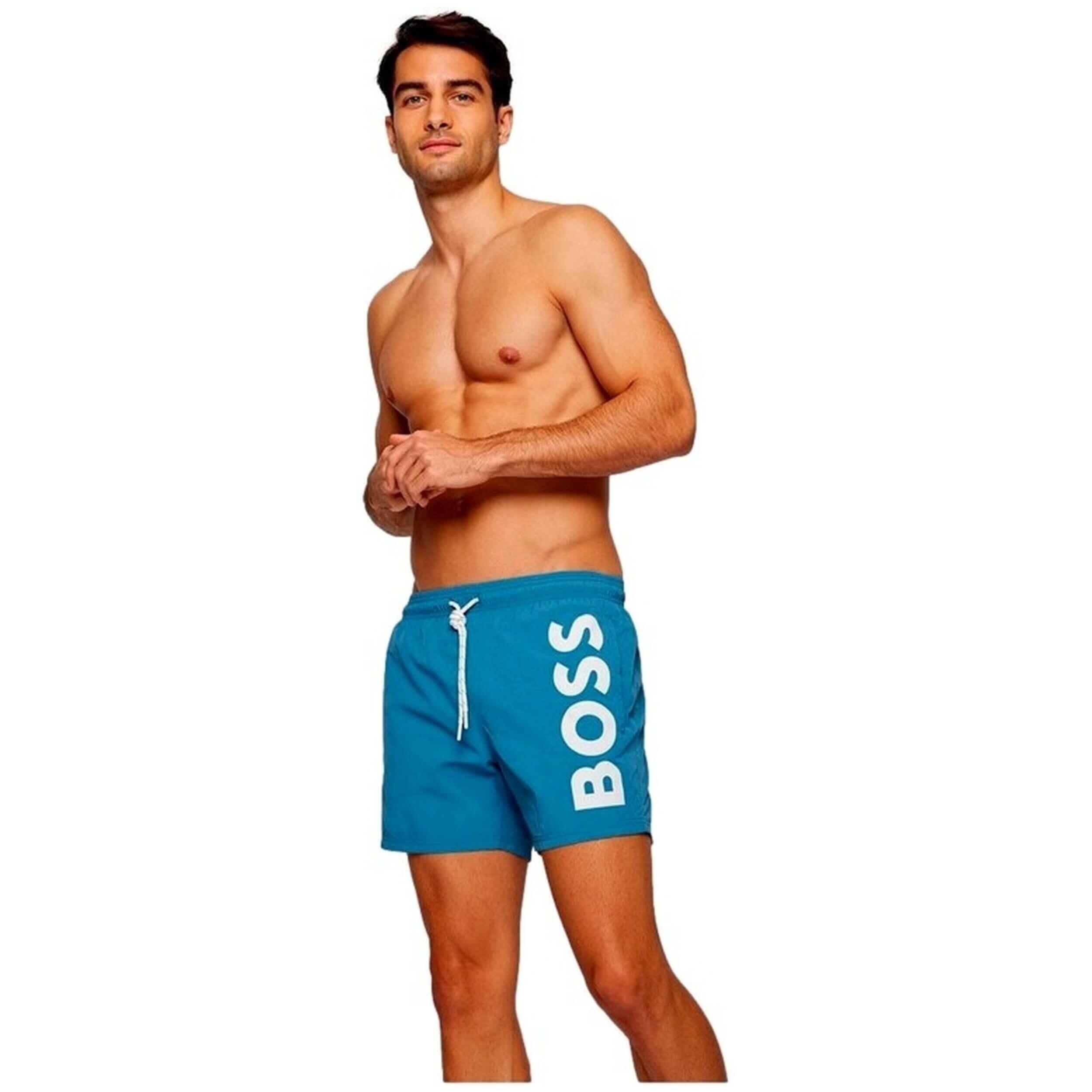Maillot de bain Hugo boss modèle 50469594365 pour homme 2/4