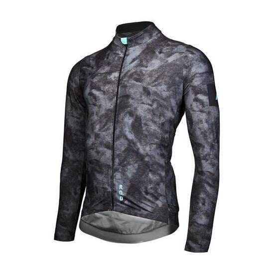 Langarmtrikot - Fullzip - Fahrrad - Herren - P-Clay LS - schwarz