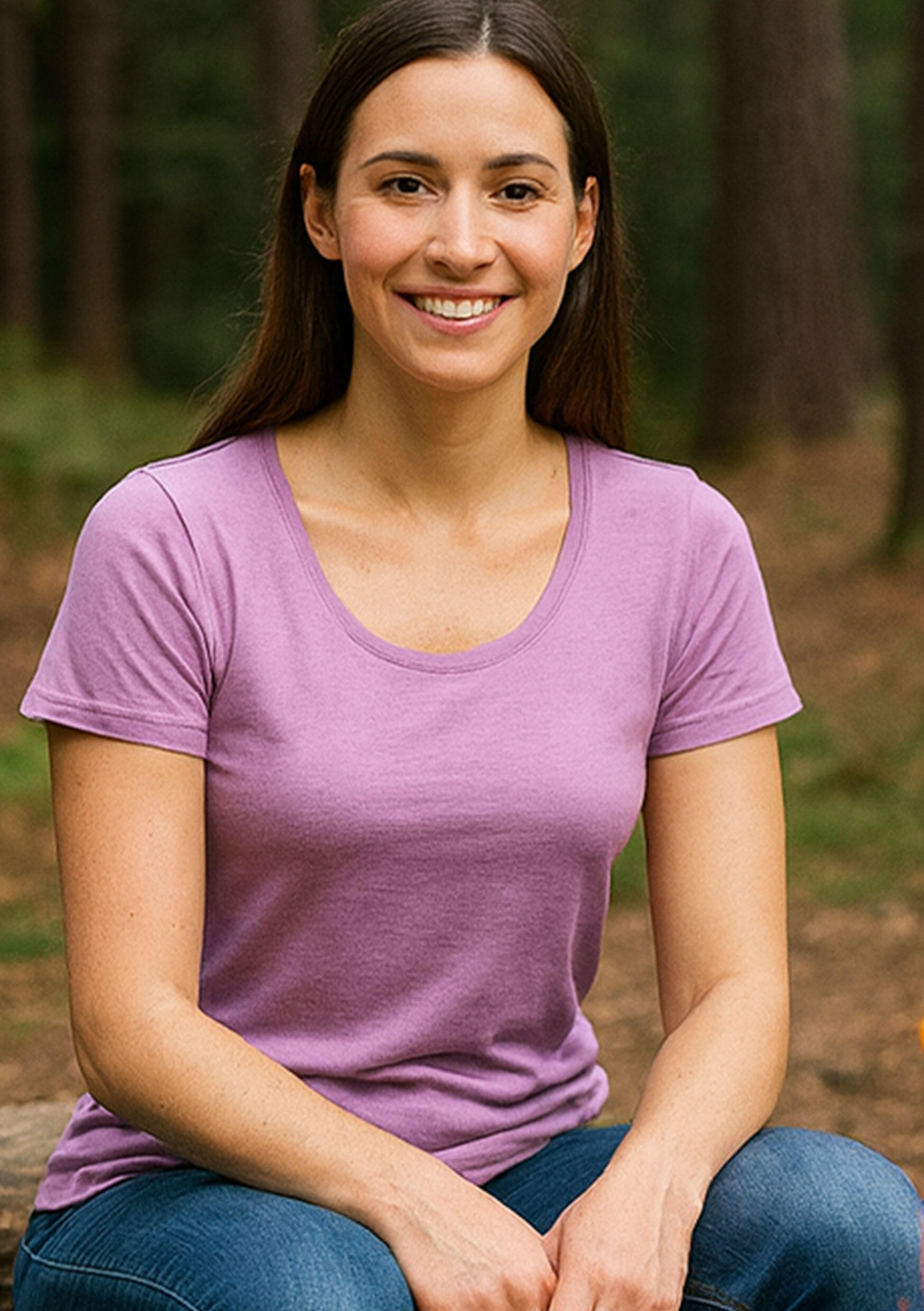 T-shirt en mérinos pour femme IRENA 2/4