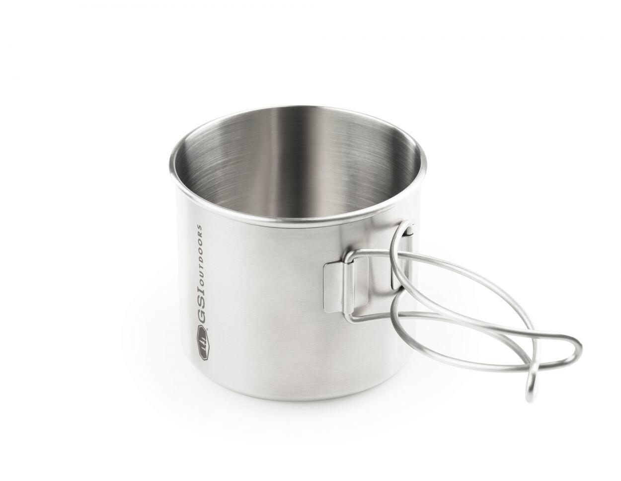 GSI OUTDOORS Tazza per bottiglia in acciaio inossidabile GSI Outdoors Glacier