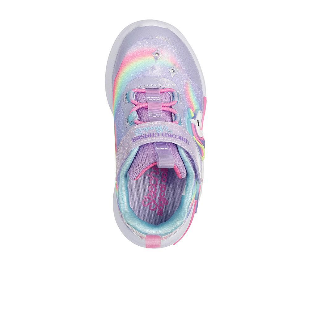 Sapatilhas Skechers Menina S-Lights: Unicorn Chaser Lavanda 3/6