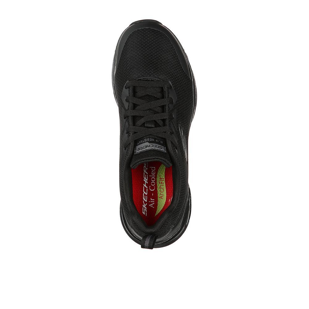 Sapatilhas Skechers Mulher Work: Arch Fit SR Pretas 3/6