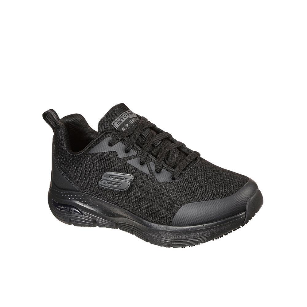 Sapatilhas Skechers Mulher Work: Arch Fit SR Pretas 2/6