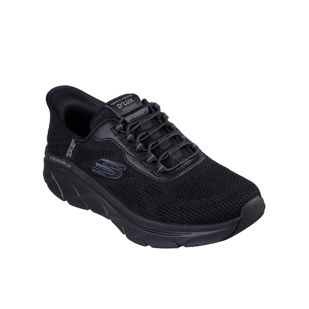 Zapatillas Skechers Hombre D'Lux Walker 2.0 - Rezinate Negras 2/4