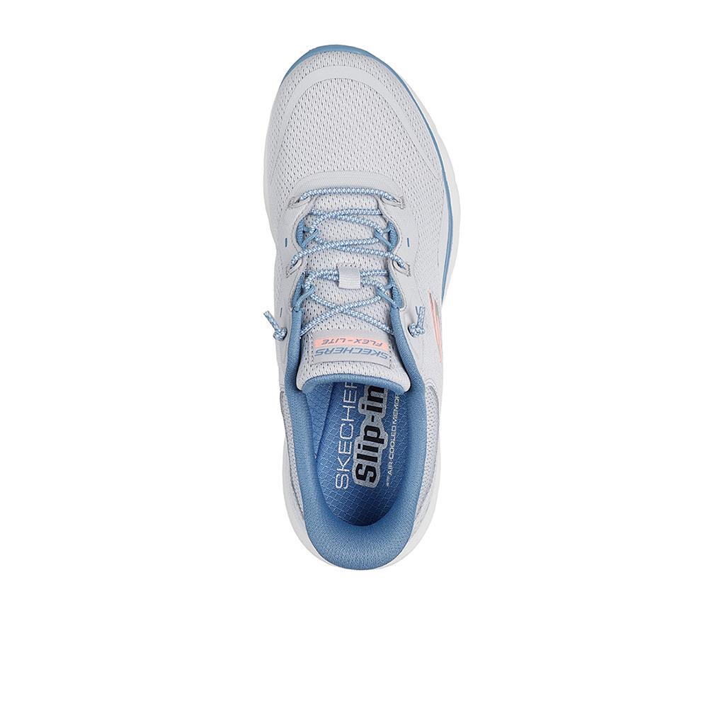 Sapatilhas Skechers Mulher Flex Appeal 5.0 - Easy Breezy Cinza 3/4