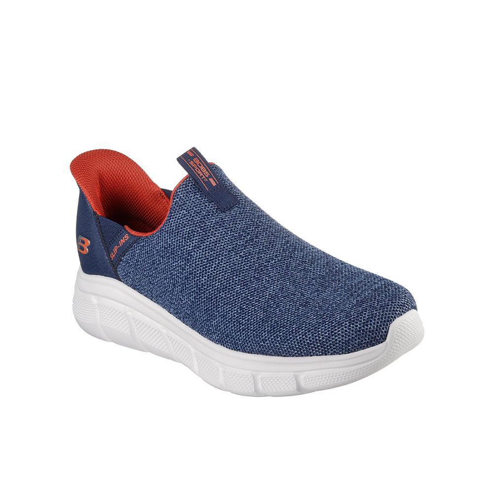 Sapatilhas Skechers Homem Bobs B Flex - Heights Edge Azul Marinho 2/4