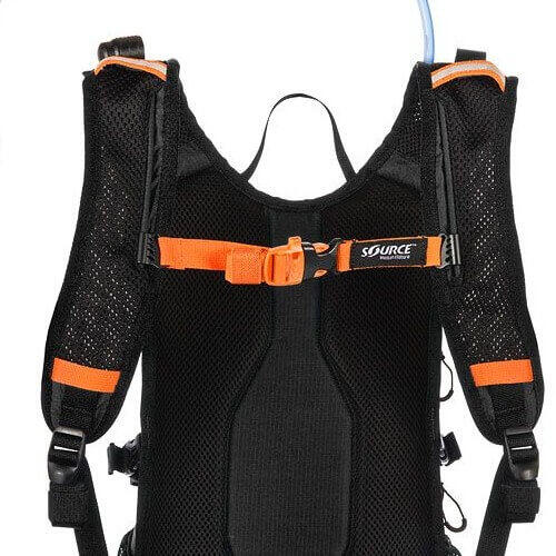 Sac d'hydratation Fuse 3 + 9 litres - Noir-Fluoro-Orange 5/5